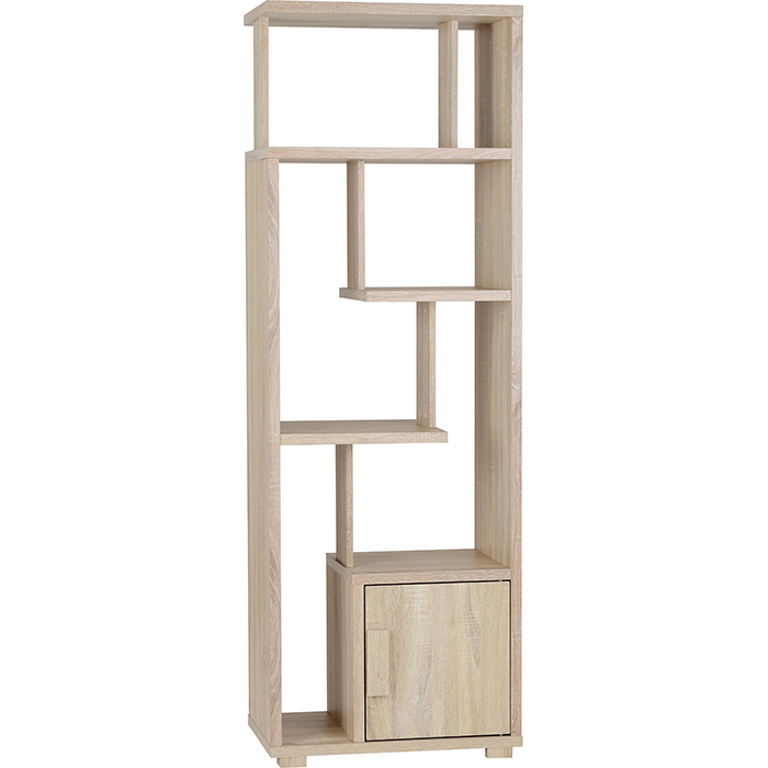 Cambourne 1 Door Display Unit In Sonoma Oak Effect Veneer